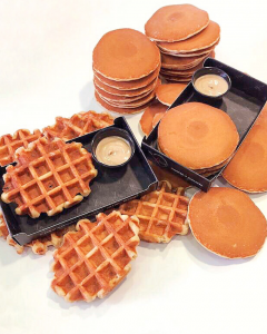 gofres y pancakes